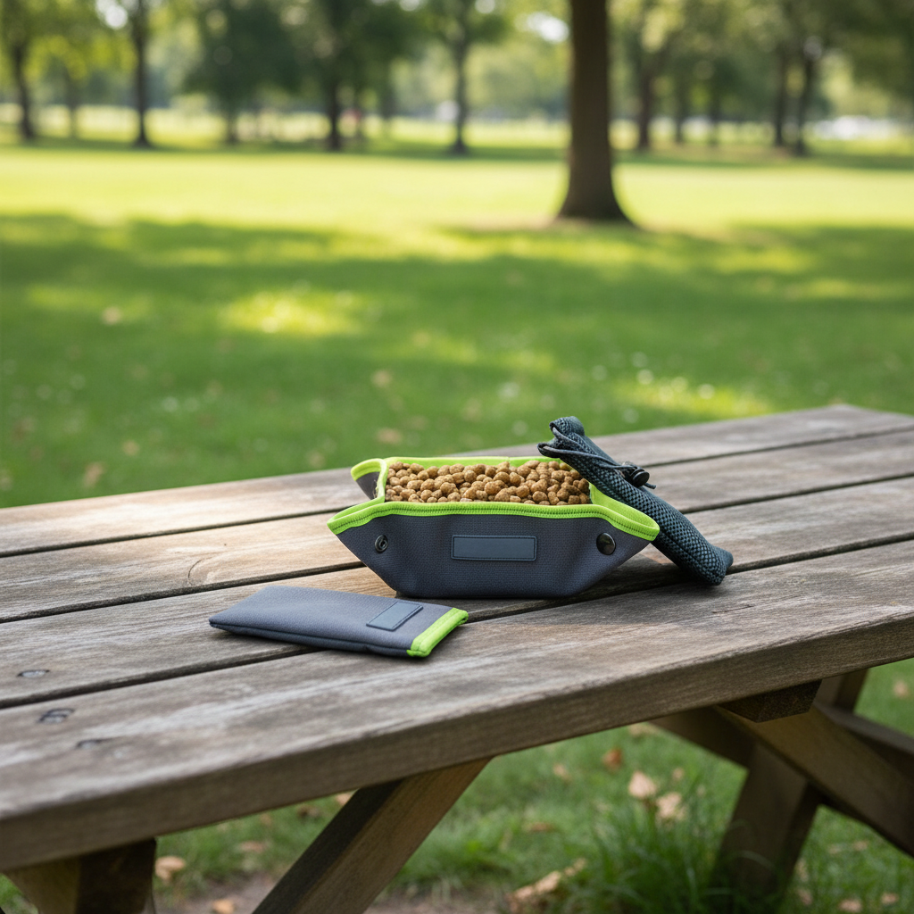 Portable Foldable Dog Bowl