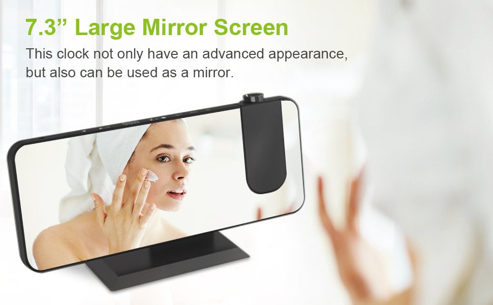 LED Projection Digital Alarm Clock Phone Charger - Comfortable home equipment