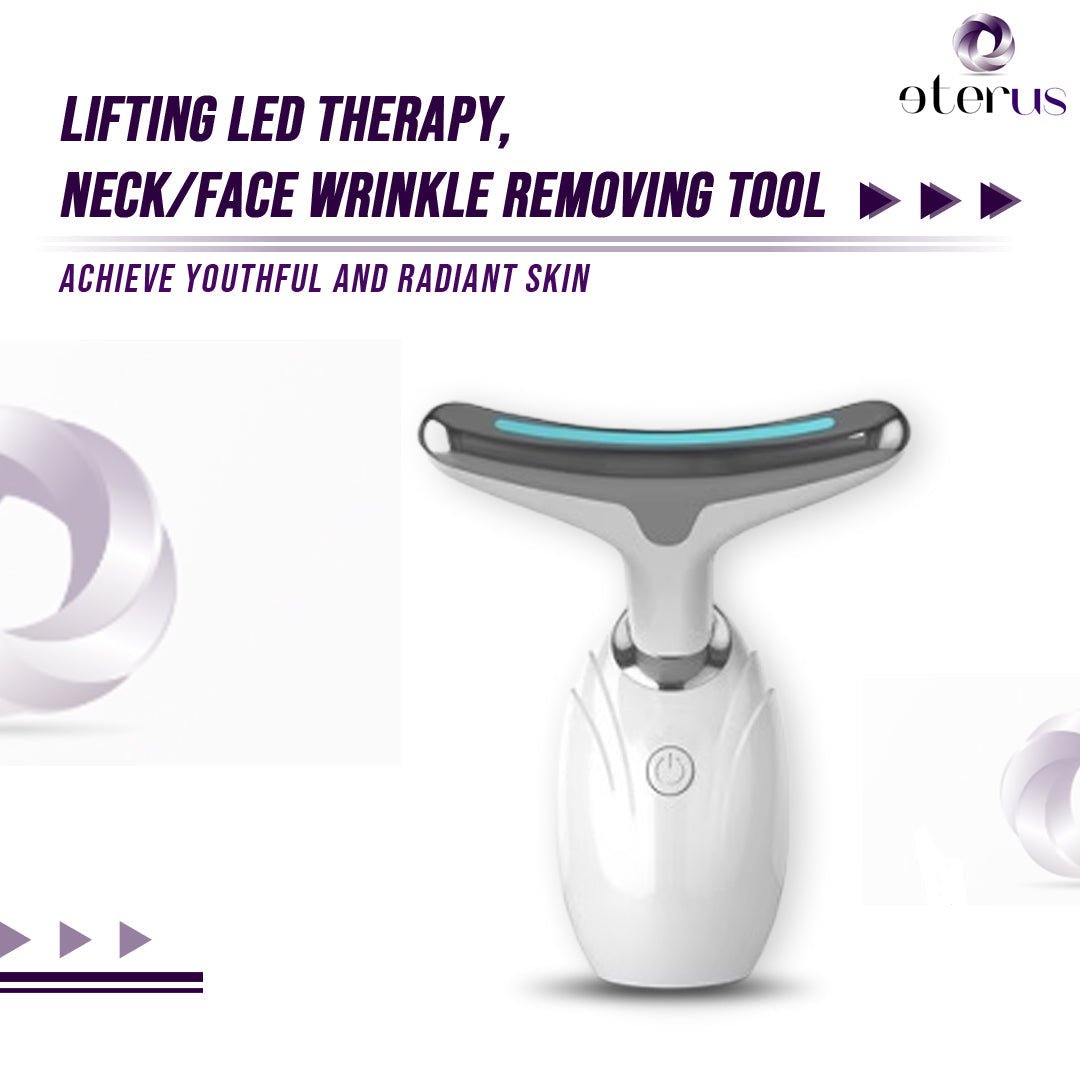 Neck & Face Lifting LED Therapy Device - Comfortable home equipment