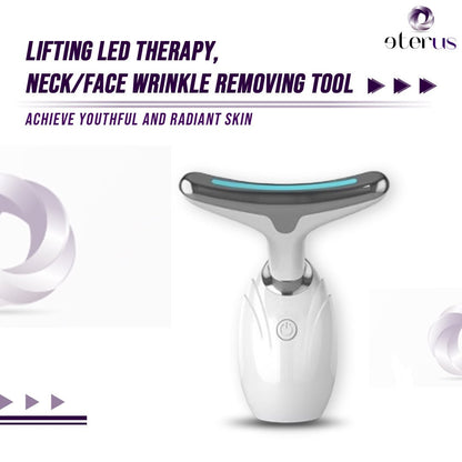 Neck & Face Lifting LED Therapy Device - Comfortable home equipment