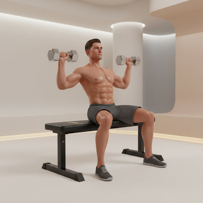 NNEDSZ Flat Bench Press Home Gym - Comfortable home equipment